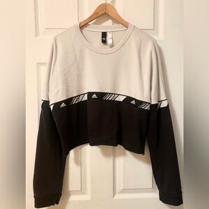 Adidas Women's Hypersport Colorblocked Pullover Sweatshirt